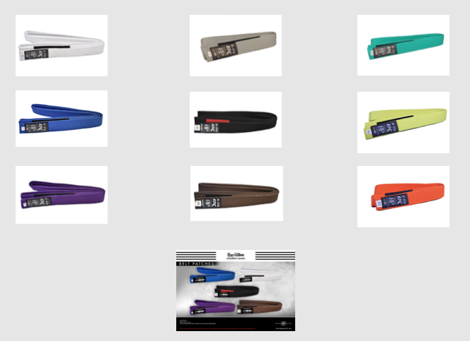 bjj belts