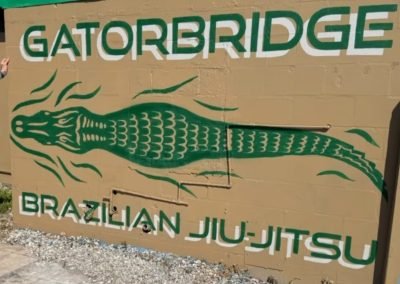 gator bridge back of building